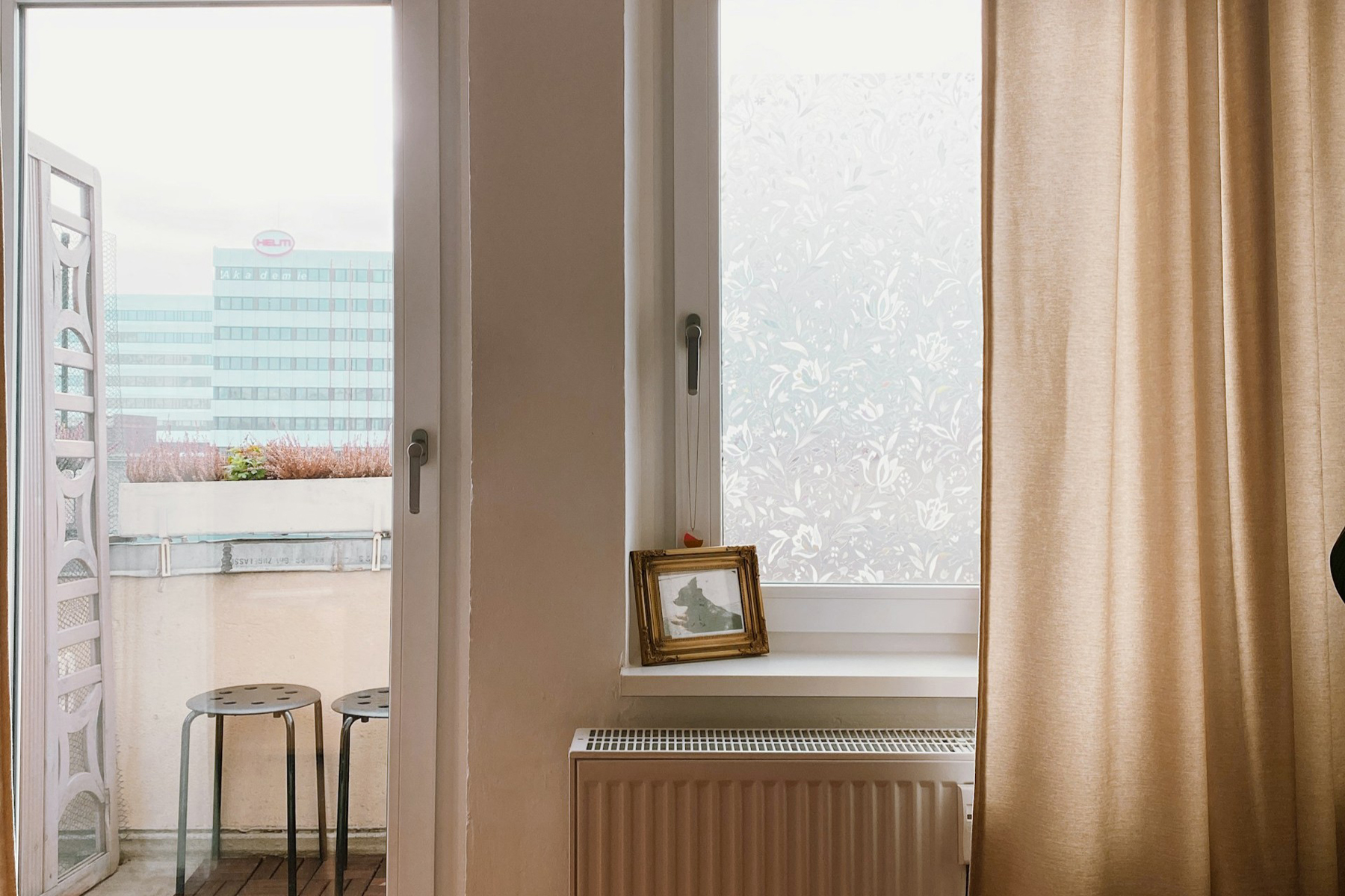 Gummidichtung an einem Kunststofffenster
